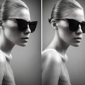 Autorretrato en Impresión Sobria Póster Colección